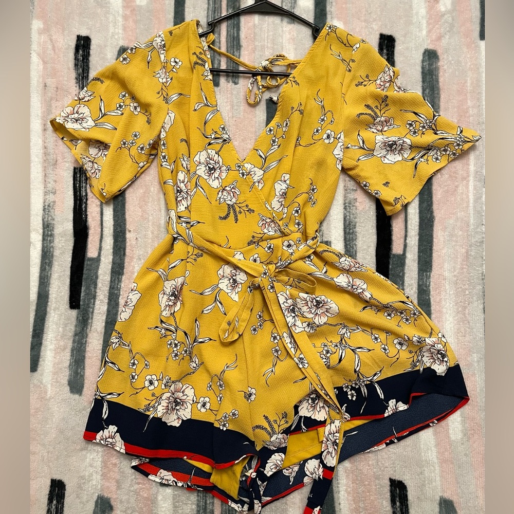 TRIXXI Floral Romper